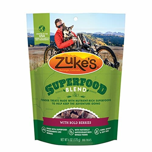 Zuke's SuperFood Blend Dog Treats 