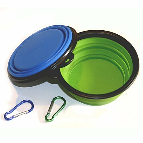 COMSUN Collapsible Travel Dog Bowl