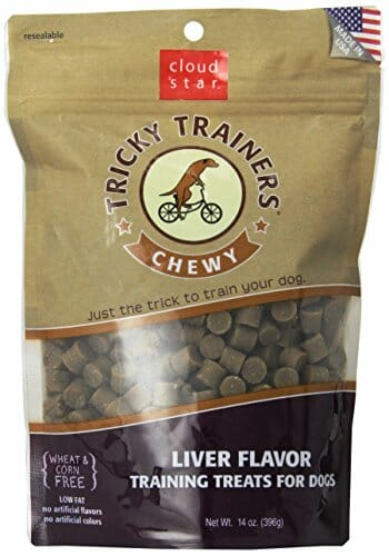 Cloud Star Chewy Tricky trainers liver flavor training treats