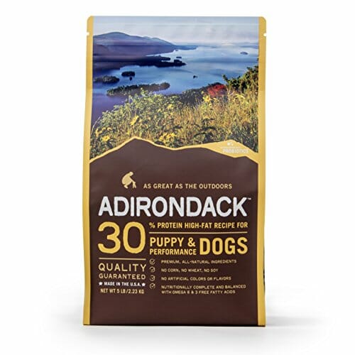 Adirondack High-Fat Recipe for Puppy & Performance Dogs