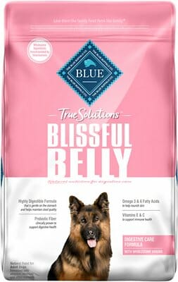 Blue Buffalo True Solutions Blissful Belly Digestive Care Formula Dry Dog Food