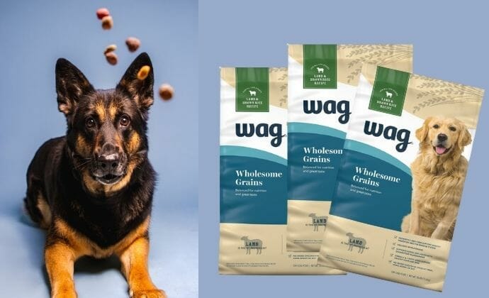 about wag dog food