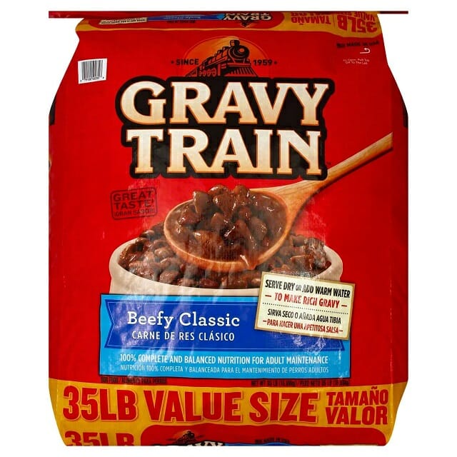 gravy train dog food
