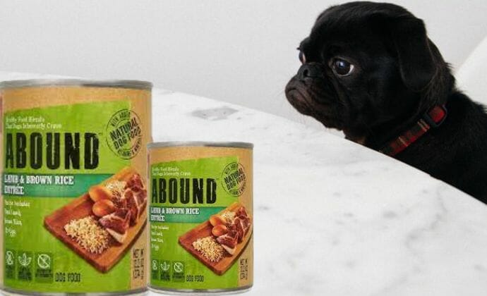 abound dog food cost
