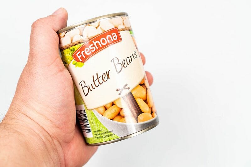 Cooked Beans in Can