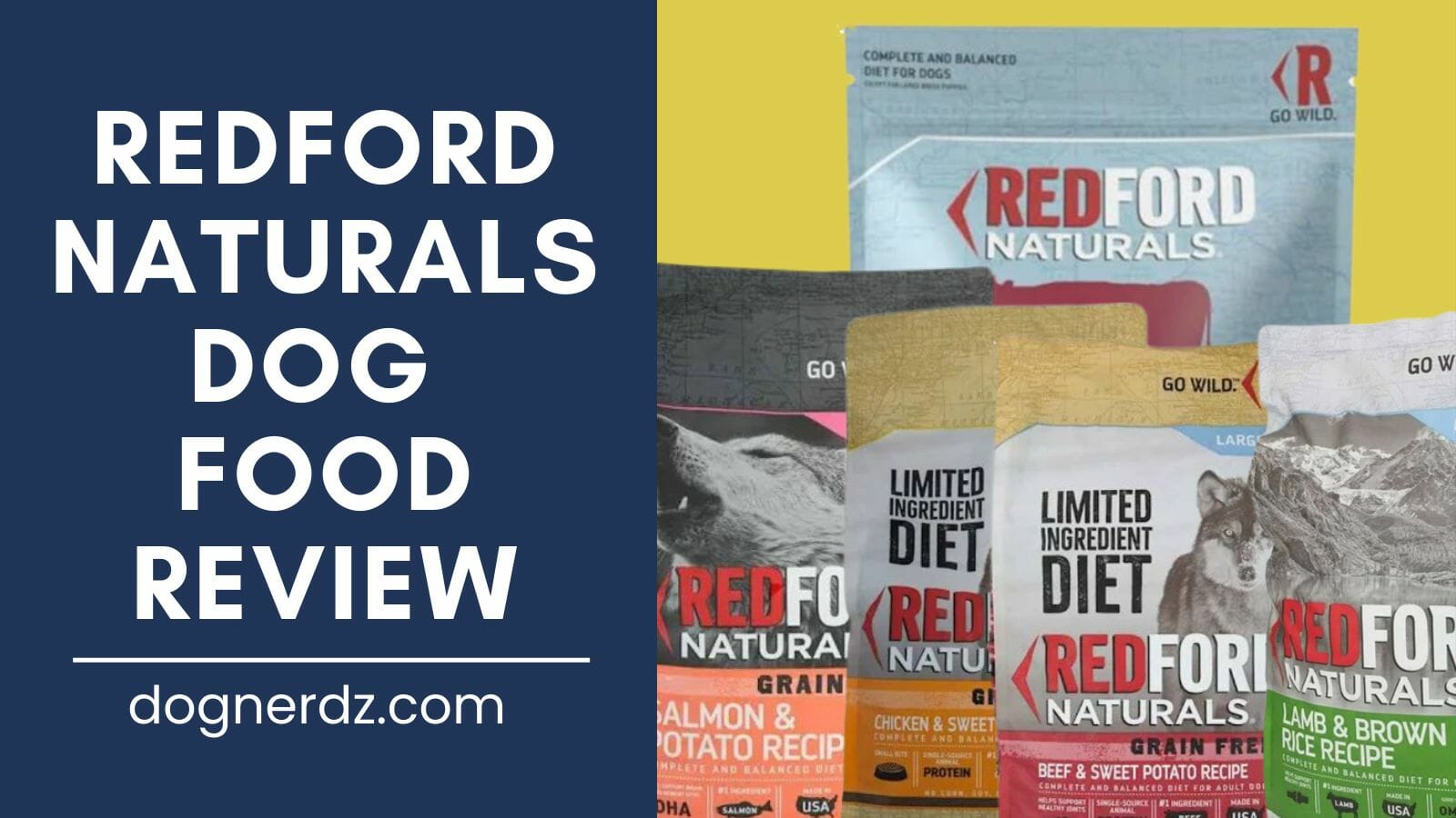 redford naturals dog food reviews