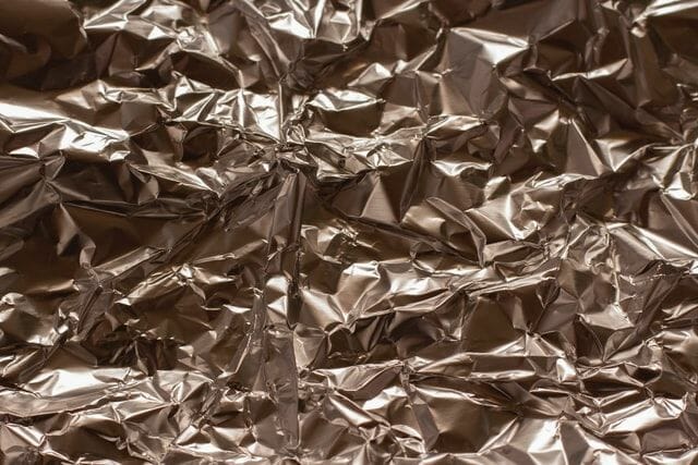 Crumpled Aluminum Foil