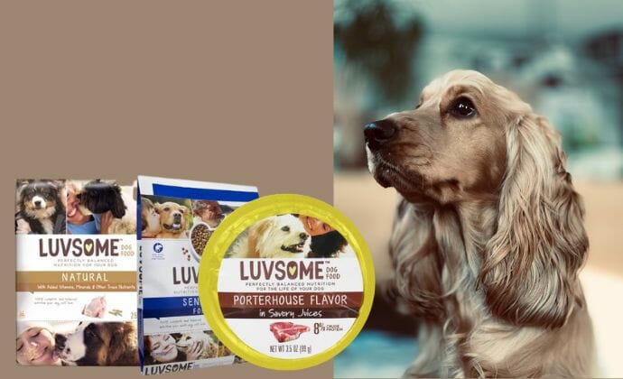 where is luvsome dog food made?