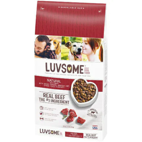 Luvsome Natural Real Beef Adult Dry Dog Food