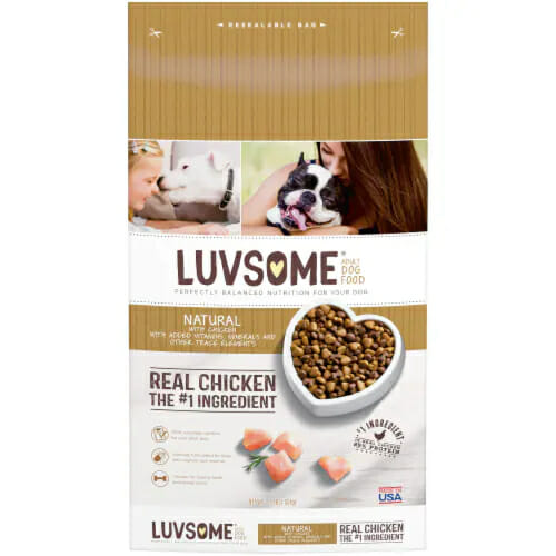 Luvsome Natural Real Chicken Adult Dry Dog Food